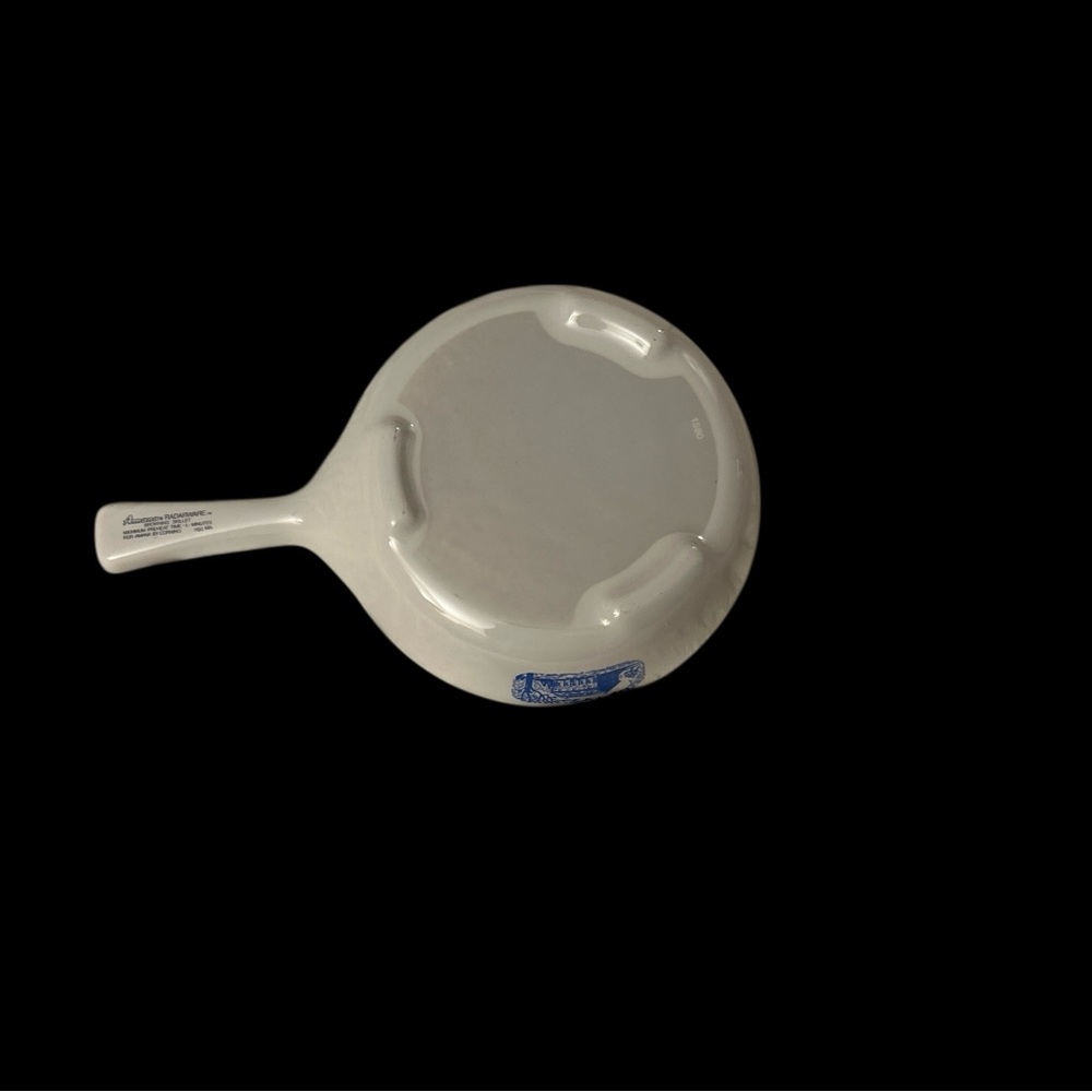 Corning Amana Radarware Blue Colonial House Browning Skillet with Lid - Picture 5 of 7